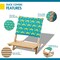 Duck Covers Bamboo Beach Chair, Real Teal Palm DRTCH2522 - alternate 2